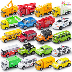 JOYIN pull-back police car for safe play and imaginative storytelling.