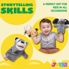 JOYIN puppy movable-mouth puppet for engaging shows
