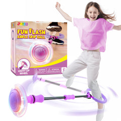 JOYIN purple ankle skip ball flashing lights for lively indoor and outdoor play.