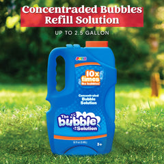JOYIN regular bubbles formed from a bubble wand for outdoor fun.
