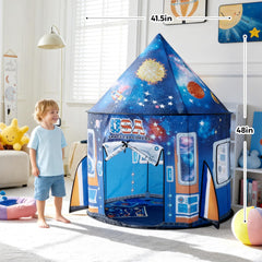JOYIN Glow-in-the-dark star pattern interior illuminates magical play.