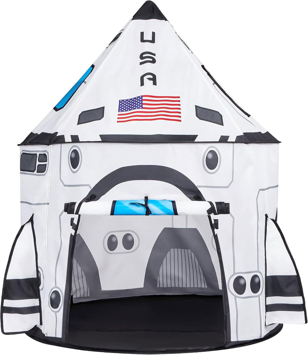 JOYIN rocket ship play tent full view for imaginative indoor adventures