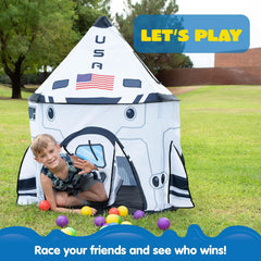 JOYIN rocket ship tent roof anchors ensuring outdoor stability