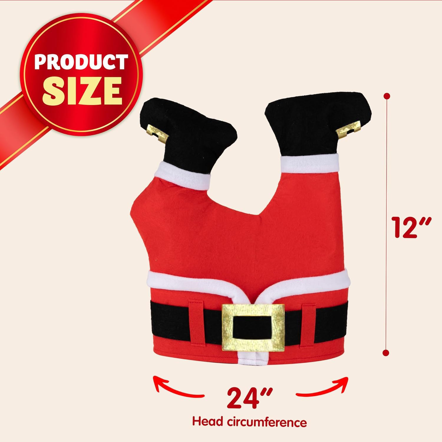 JOYIN Santa hats double as festive home décor for seasonal gatherings