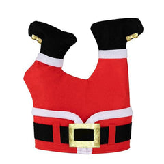 JOYIN Santa Hats stand-up legs design for bold costume moments