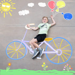JOYIN chalk set suitable for schools, camps, and recreation centers.