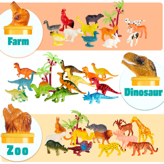 JOYIN sea animal figures for ocean-themed pretend play and fine motor skills.