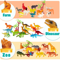 JOYIN sea animal figures for ocean-themed pretend play and fine motor skills.