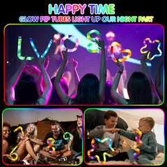 JOYIN sensory glow tubes provide satisfying pops and captivating flashes for stress-relief moments.