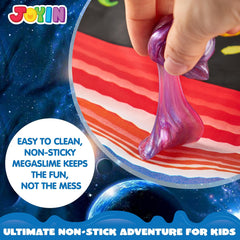 JOYIN Slime Cups non-sticky and mess-free for easy cleanup.