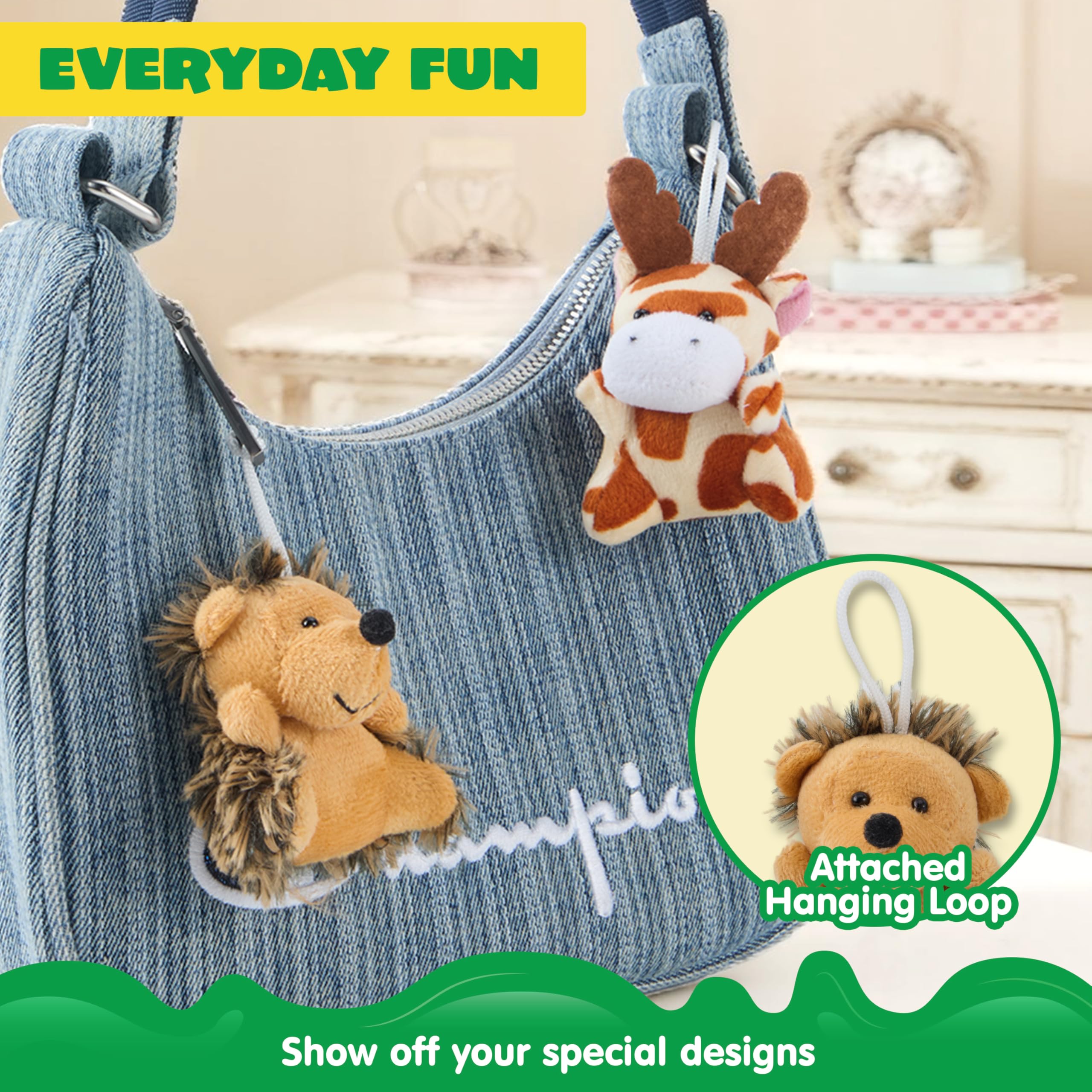 JOYIN small plush animals ideal for carnival prizes and party favors.