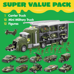 JOYIN soldier figures included for interactive pretend battles and role-play storytelling.