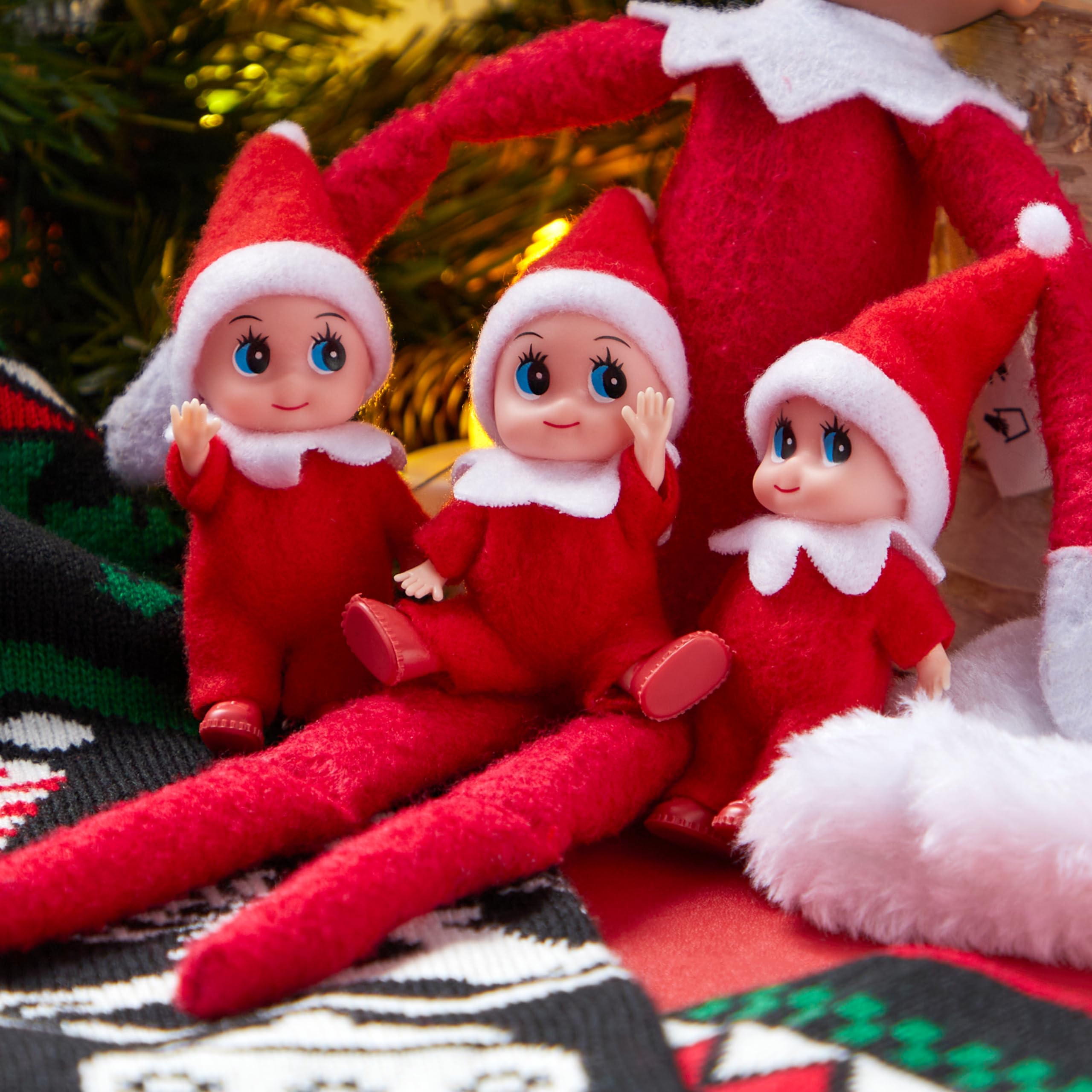 JOYIN elf dolls make delightful stocking stuffers.