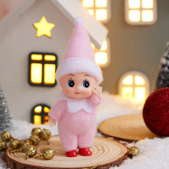 JOYIN sturdy plastic elf doll designed for durable holiday use.