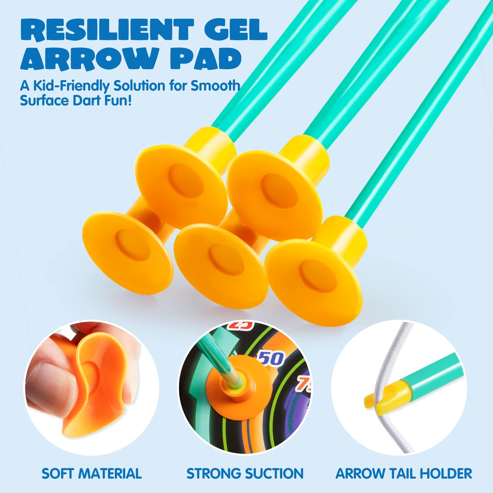 JOYIN suction arrows closeup emphasizing safe, reusable projectiles