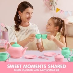 JOYIN tea party spoons invite stirring and sharing during playtime.