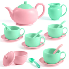 JOYIN tea party teapot promotes imaginative play with a durable, kid-friendly design.