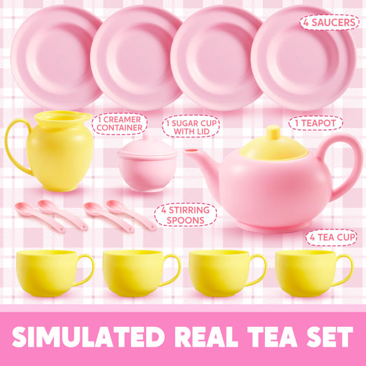 JOYIN cups and saucers for social pretend play.