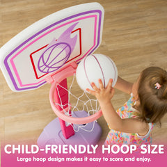 JOYIN toddler basketball hoop indoor and outdoor versatile use