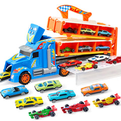 JOYIN toy truck with 5ft track assembled for speedy racing