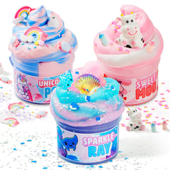 JOYIN triple slime pack showcased for birthdays and classroom rewards