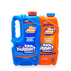 JOYIN two-bottles bubble refill 64oz for extended outdoor play