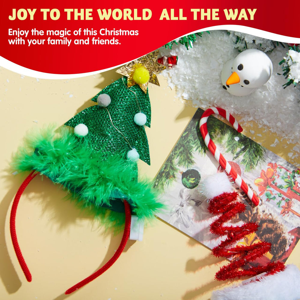 JOYIN two-pack holiday headbands offer versatile options for events.