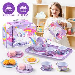 JOYIN unicorn tea set on a play surface sparks creative rituals.