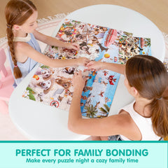 JOYIN Vacation Pups puzzle packaging highlights value pack and easy organization.