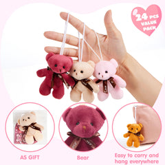 JOYIN bears in six colors offer versatile valentines gifts.