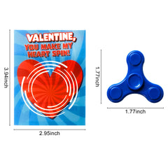 JOYIN valentines-spinner-colors-black-red-green-blue shows inclusive options for kids