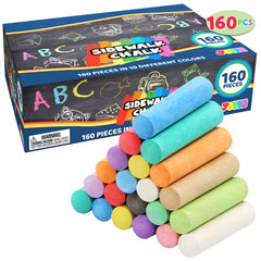 JOYIN washable chalks wipe away with water for quick cleanup