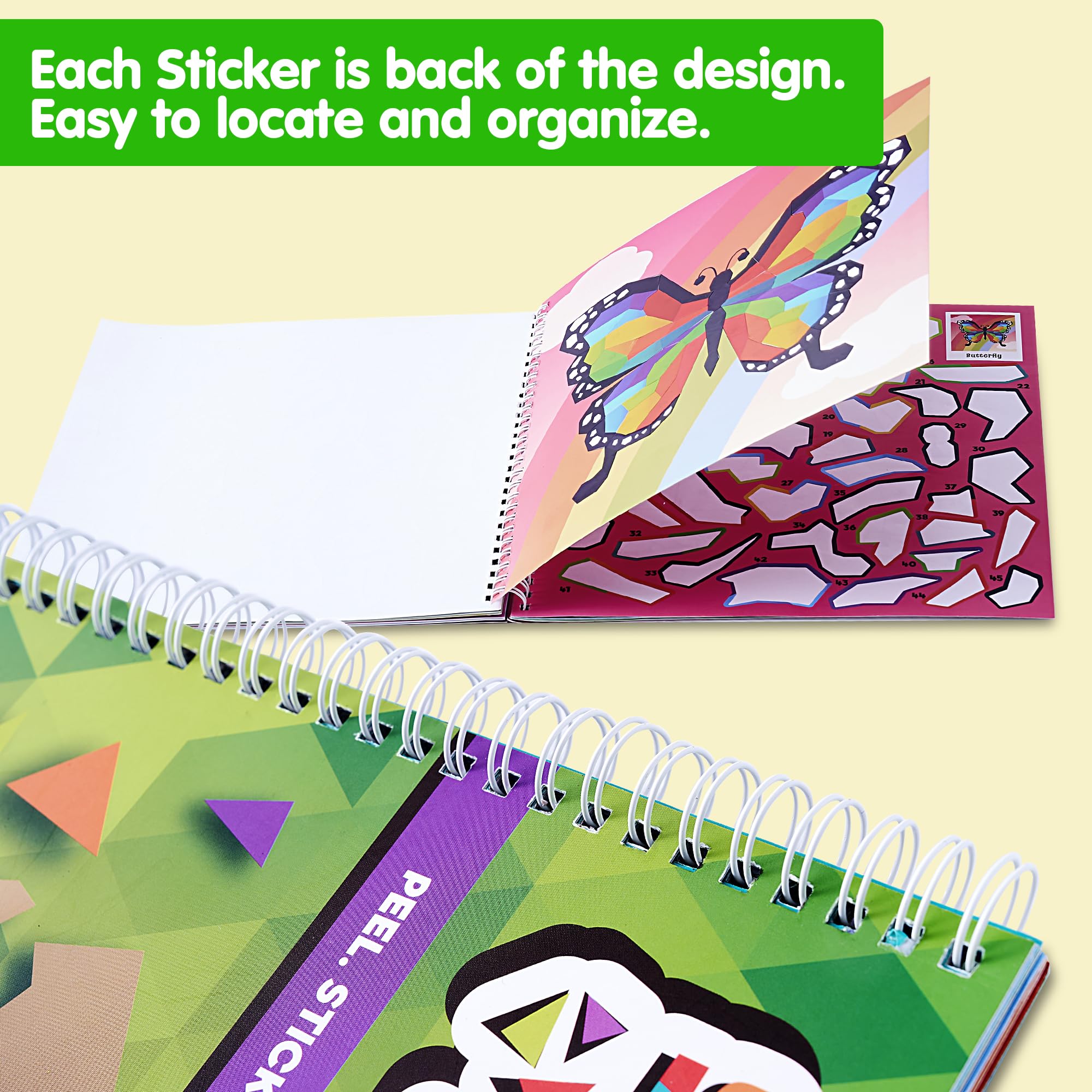 JOYIN wildlife page features wildlife scenes for learning and decorating