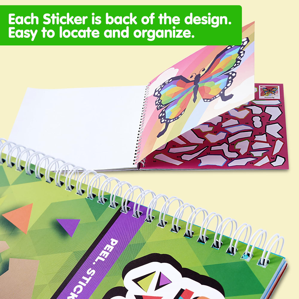 JOYIN wildlife page features wildlife scenes for learning and decorating