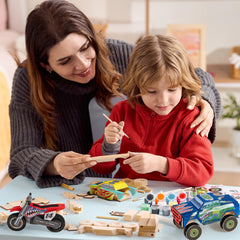 JOYIN wooden glue pen and brushes for easy crafts