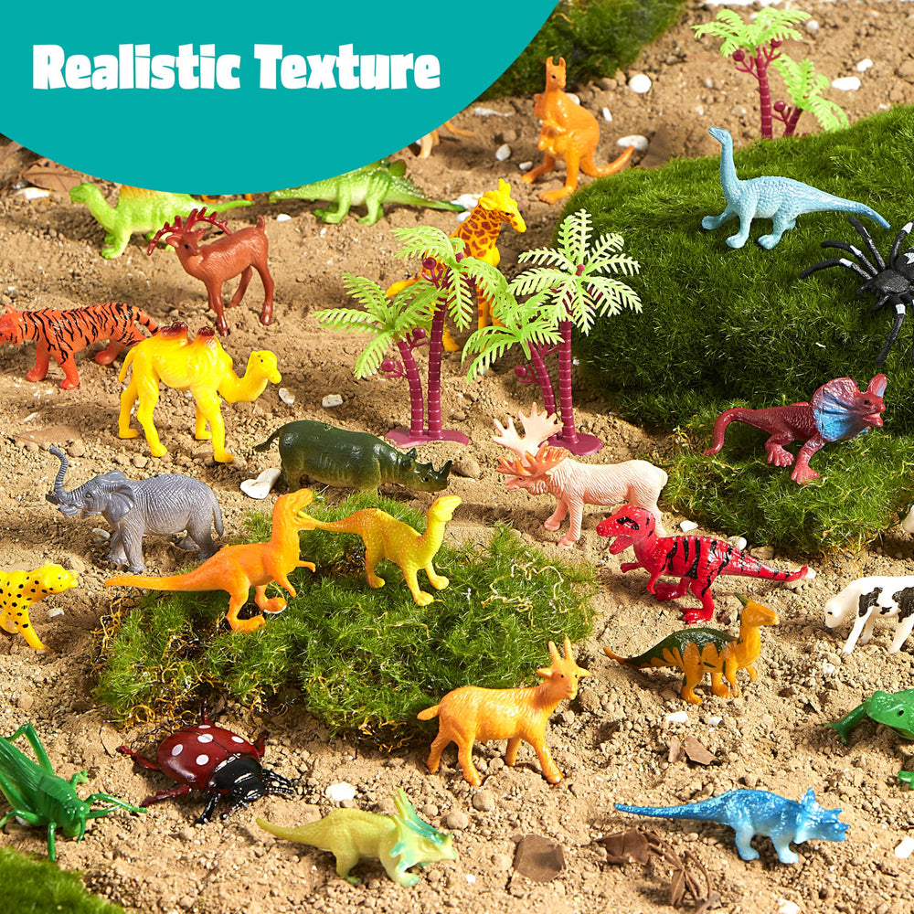 JOYIN zoo animal figures encourage role-play and storytelling in classrooms.