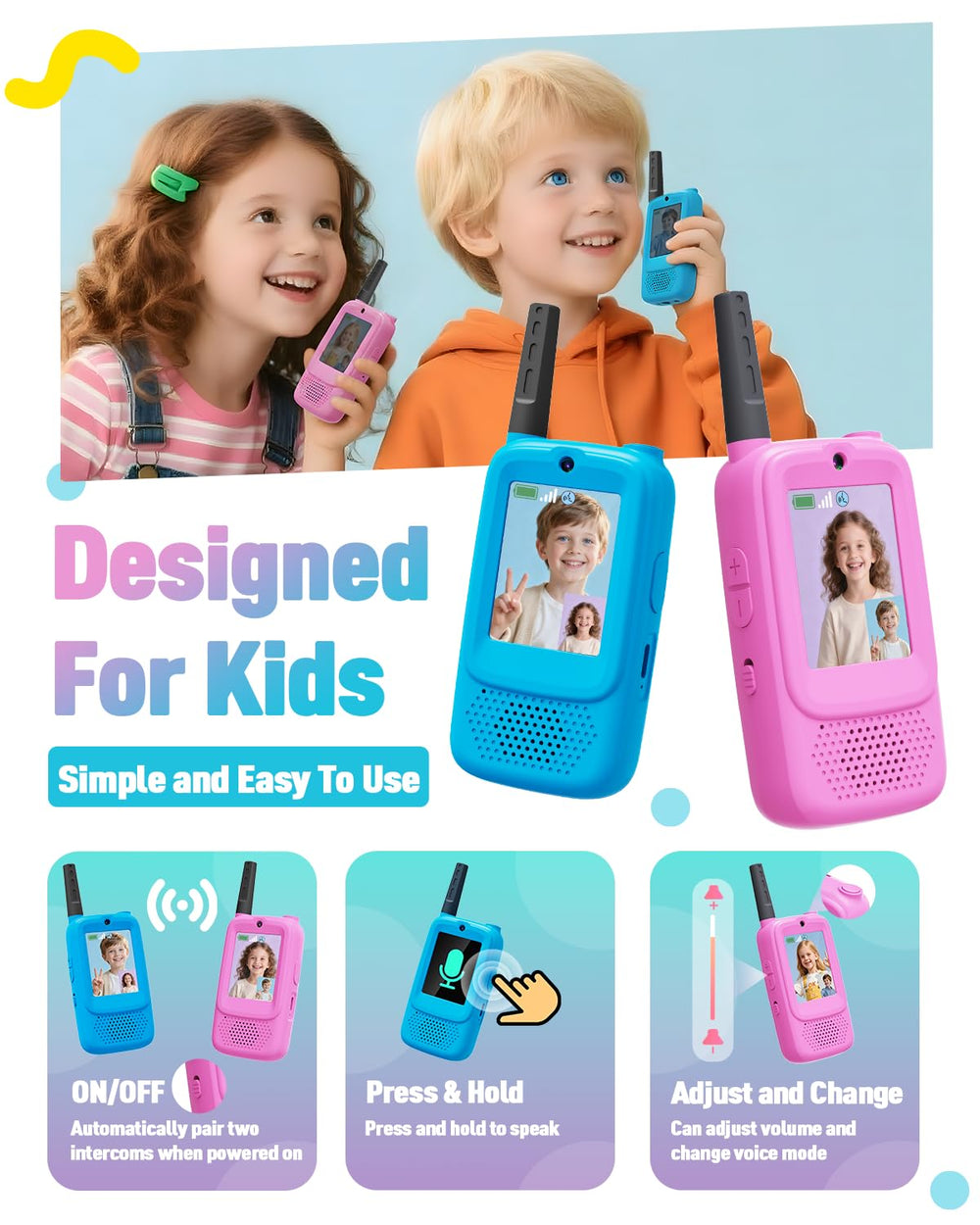 Joyjam voice changer modes add creative role-play options for kids.