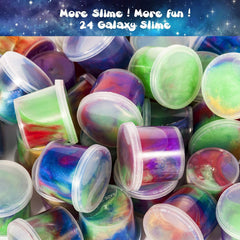 Joyjoz galaxy slime color swirl highlighting unicorn-inspired hues