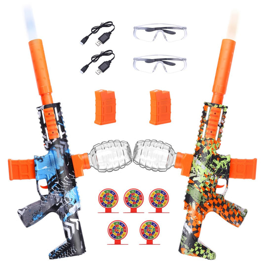 Joykey 2-pack splatter blaster front view for outdoor play and team battles