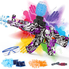 JOYNAS electric gel ball blaster in action for fast outdoor battles.