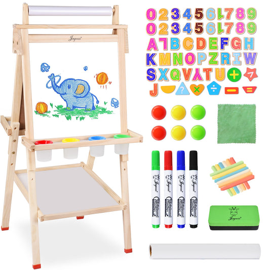 Joyooss Art Easel: double-sided magnetic surface for interactive play and learning