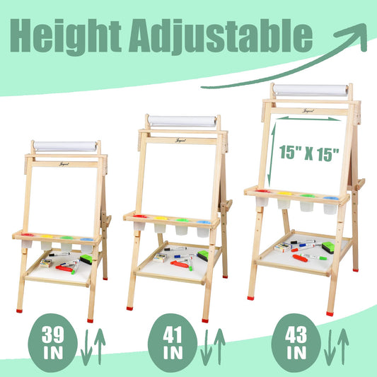 Joyooss Art Easel with dry erase whiteboard for quick sketches and notes