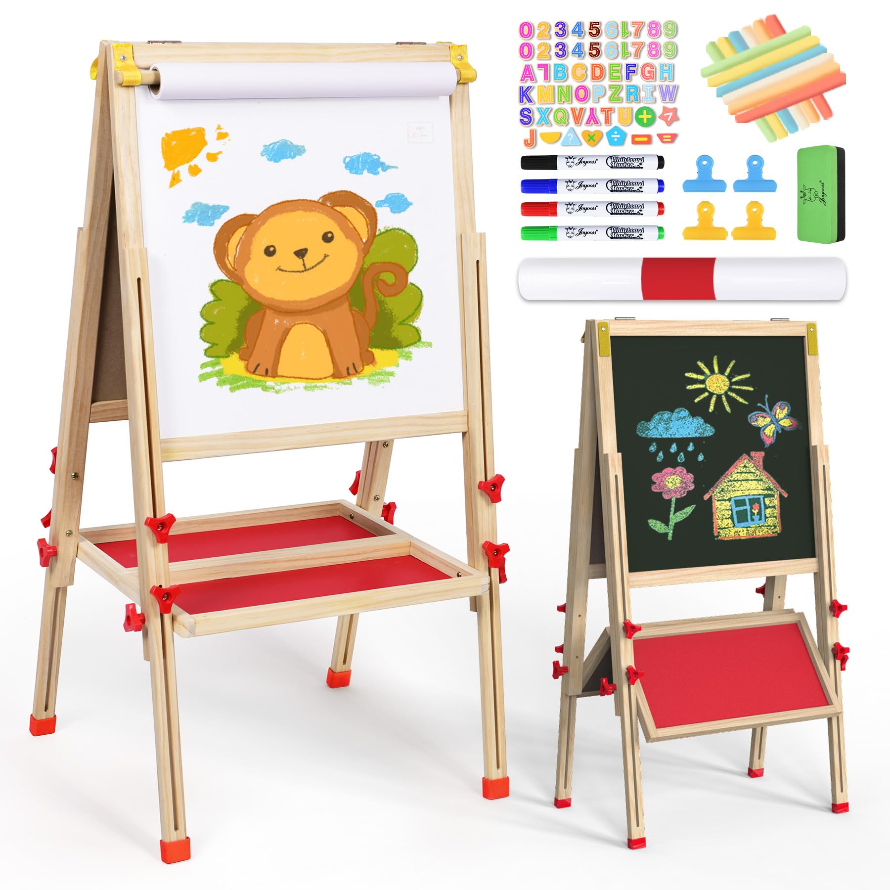 Joyooss Art Easel foldable setup for quick storage after crafting.