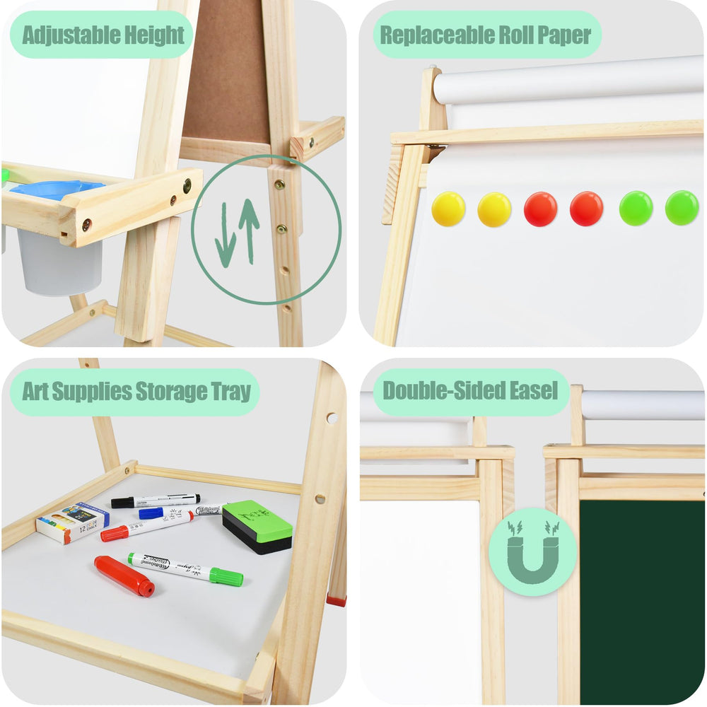 Joyooss Art Easel paper roll top for easy drawing and storytelling