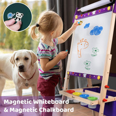 Joyooss safe pine wood with rounded corners promotes gentle, safe play.