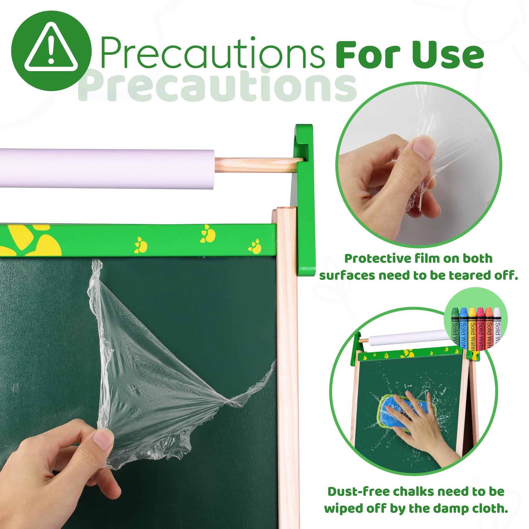 Joyooss outdoor-ready easel is great for backyard art sessions.
