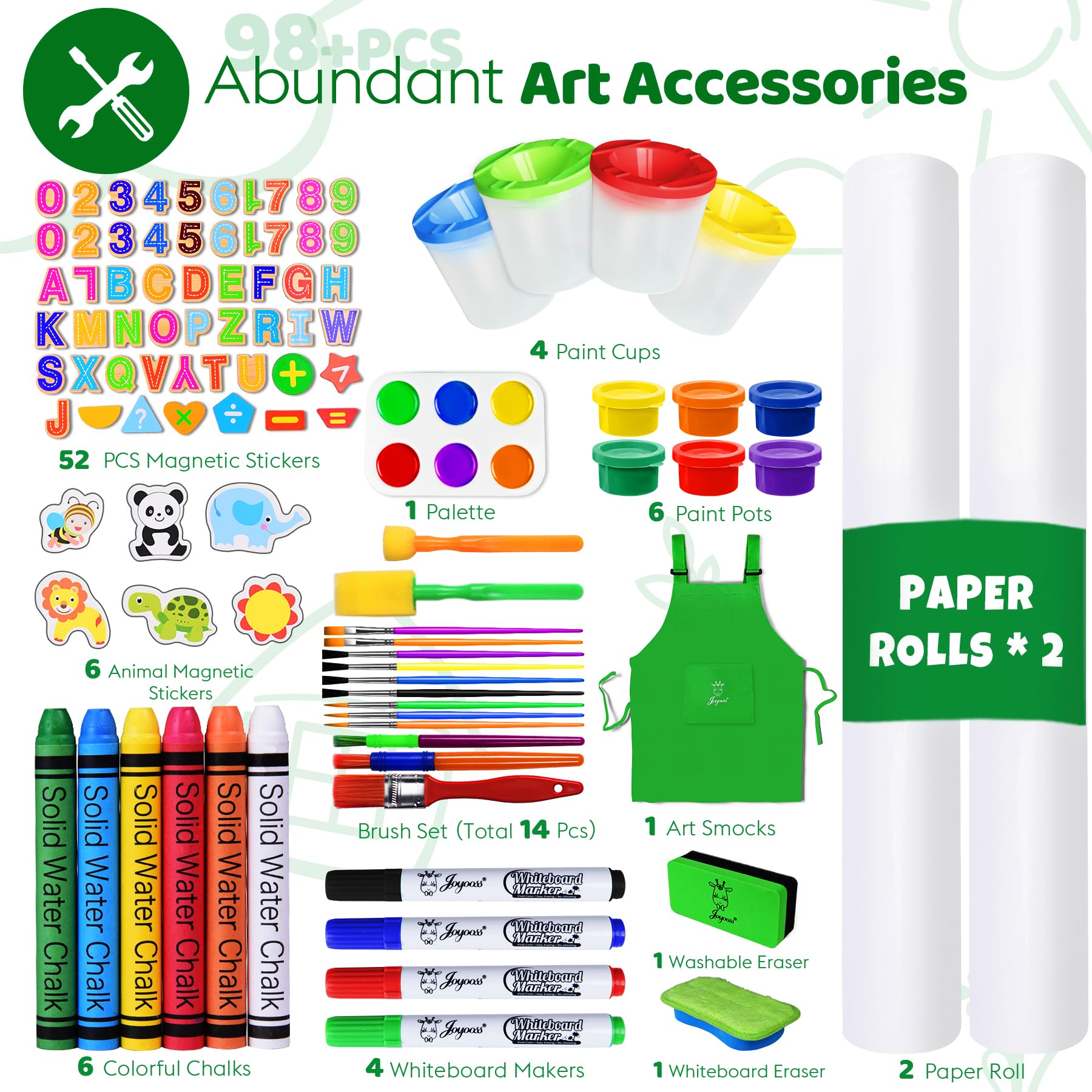 Joyooss paper rolls included expand drawing options during projects.