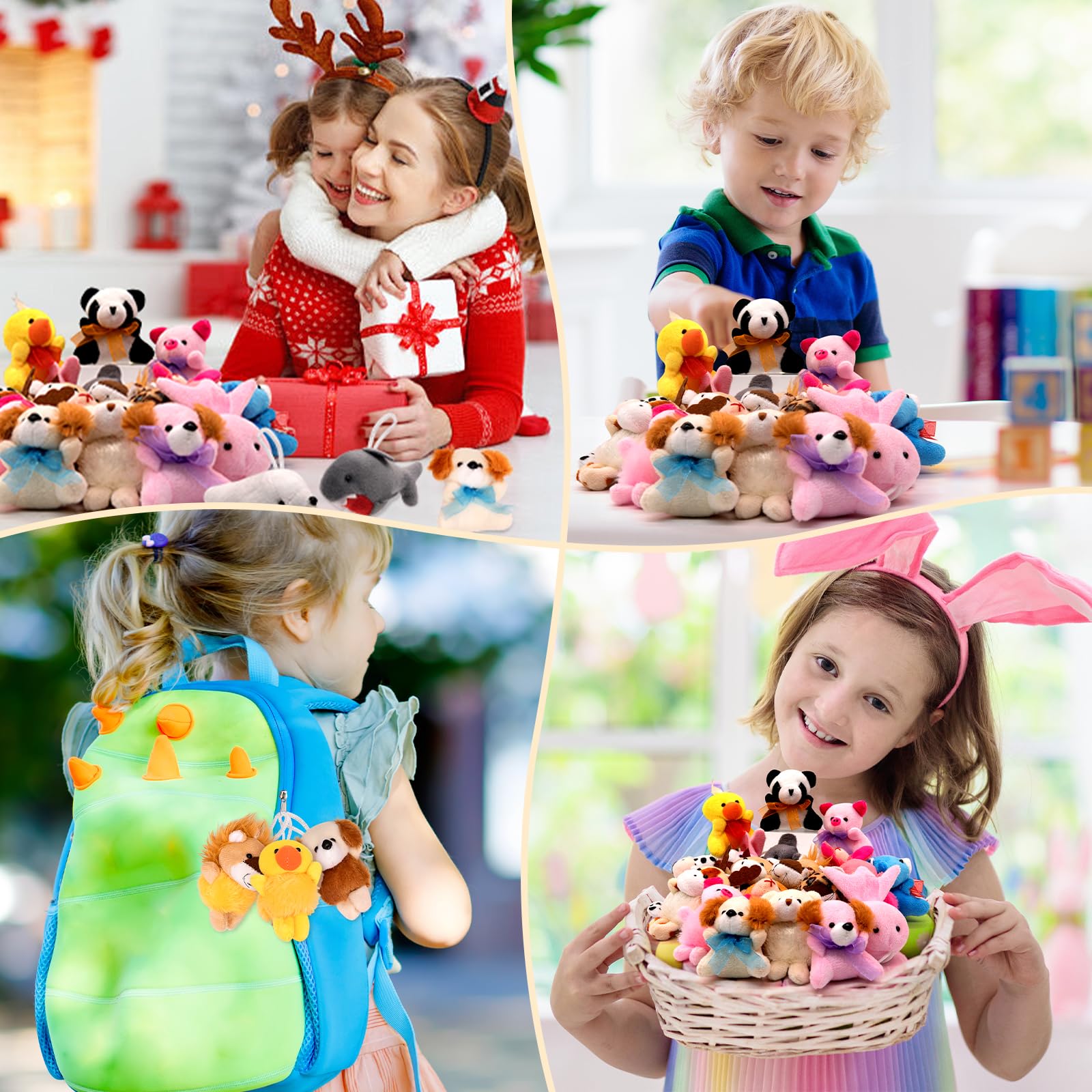 JoyRapt plushies hanging loop on backpack
