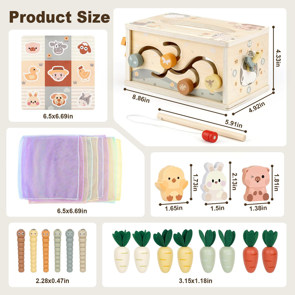 Joyreal 8-in-1 animal shape matching supports cognitive development through hands-on sorting.