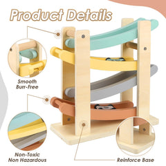 Joyreal durable wooden toy withstands energetic toddler use and drops.